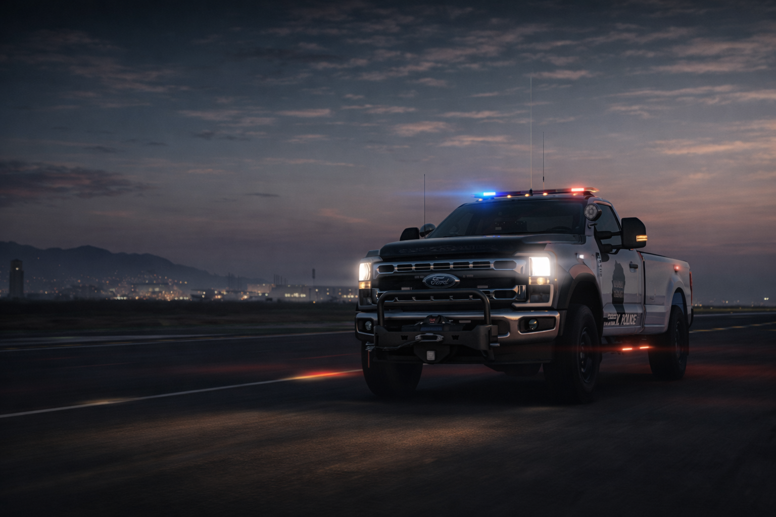 2025 Ford F350 XL Singlecab LEO LIFTED — non-ELS GTAV/FiveM LEO vehicle by Ferious Development