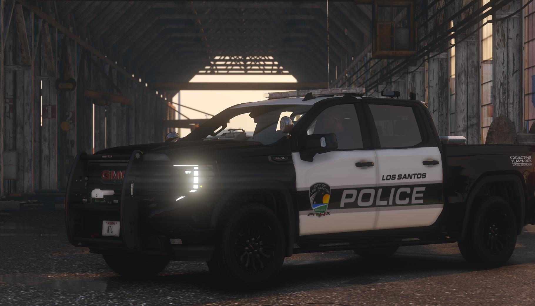 2022 GMC Sierra 1500 AT4 — non-ELS GTAV/FiveM LEO vehicle by Ferious Development
