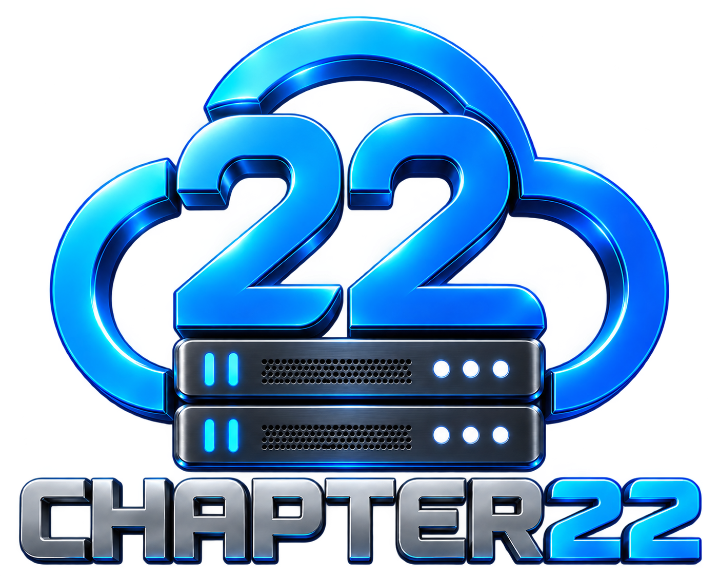 Chapter 22 Hosting logo — Ferious Development partner